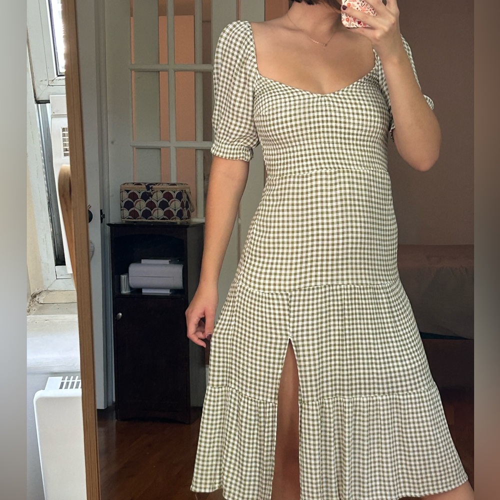 Vichy dress Abercrombie